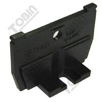 Terminal Block Cassette Type End Plate for TBC-100 | Porcelain Material | Designed for TBC-100 | by Tobin