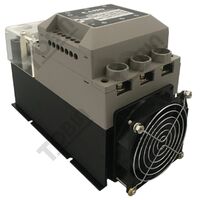 Solid State Relay 3 Phase 60A | 220-440V Load Voltage | 90-250V Input Voltage | Heat Sink Included | by Tobin