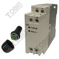 Temperature Relay for Traction Lift Equipment Room | 5-40°C Range | Electronic Timing Module | by Tobin