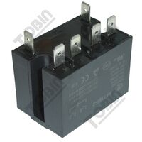 RELAY 24VAC 25A DPST | Heavy Duty | 2HP Motor Load Capacity | by Tobin