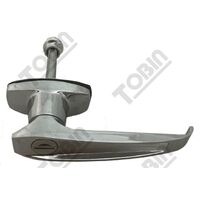 L Handle Lock | Universal Lever Handle Locking | Compatible with Key 92268 | by Tobin