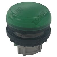 Pilot Light Flush Green | Clear Status Indication | Flush Mount Design | Compatible with RMQ Titan | by Tobin