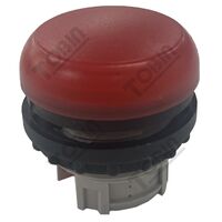 Pilot Light Flush Red | 22mm Mounting Size | Clear Visual Signaling | Sleek Panel Integration | by Tobin