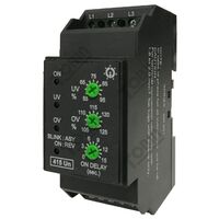 Phase Fail Relay 415V | Single Phase Voltage Monitor | Time Delay Protection | by Tobin