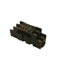 Relay Square Pin 2 Pole 10A 24VAC | LED Indicator & Test Button | 8 Pin Configuration | by Tobin