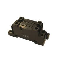 Relay Square Pin 2 Pole 10A 12VDC | LED Indicator & Test Button | 8 Pin Configuration | by Tobin