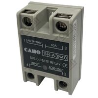 Solid State Relay 1 Phase 40A | 24-380V AC | 90-250V Input | Silent Operation | by Tobin