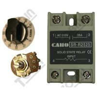 Solid State Timer 25A | 25-250VAC Voltage Range | Reliable Switching | by Tobin