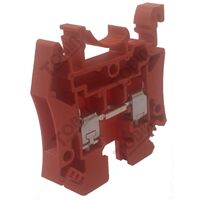 Terminal Din Mount 4mm Red 32A | Easy Identification | Durable Design | by Tobin