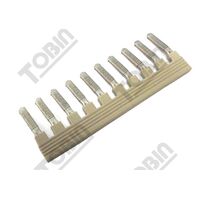 Terminal Commoning Bars 32A 10 Way | Suits TBR-4N | Efficient Electrical Commoning | Durable Conductive Metal | by Tobin