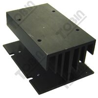 Heatsink for 2 x Solid State Relay | Aluminum Construction | Efficient Heat Dissipation | Durable Design | by Tobin