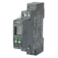 Digital Multifunction Timer 24-240VAC/DC | 0.1s to 999h Timing Range | 1 Changeover Contact | by Tobin