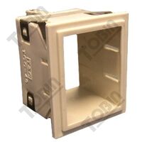 Timing Relay Panel Mount Bracket for TT3M-3S | Flush Mount Adaptor | Durable Plastic & Metal | by Tobin