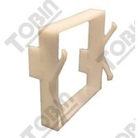 Timing Relay Panel Mount Bracket for TM48S | Flush Mount Design | Durable Plastic & Metal | by Tobin