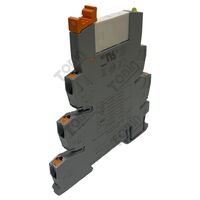 Relayand Base PLC Ultra Slim 1 Pole 240VAC SPDT 6A | Compact Design | 6A Switching Capacity | by Tobin