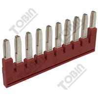 Plug In Bridge for UT ST PT Term | 10 Way | Red Color | by Tobin