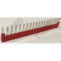 Plug In Bridge for UT ST PT Term | 20-Way Compatibility | Bright Red Color | by Tobin