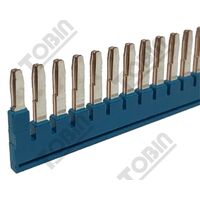 Plug In Bridge FBS50-5 BU | 50-Position Configuration | Easy Installation | Blue Color Coding | by Tobin