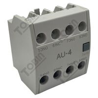 Aux Contact 3No-1Nc Top Mount | 3 Normally Open & 1 Normally Closed | Compatible with GMC Contactors | by Tobin