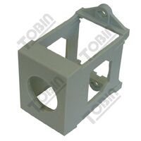 Din Rail Adaptor for 22mm Components | Durable Plastic & Metal | Top Hat Rail Compatible | by Tobin