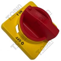 Load Break Switch Handle | IP65 Rated | High Visibility Red/Yellow | by Tobin