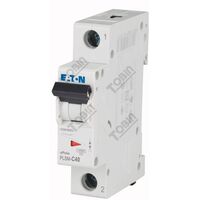 MCB Eaton C Curve 1 Pole 10kA 40A | General Purpose Protection | 10kA Breaking Capacity | by Tobin