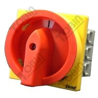 Isolator Panel Mount IP65 32A 3 Pole | Padlockable Safety | Dust & Water Resistant | by Tobin