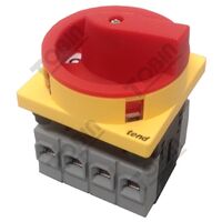 Isolator Panel Mount IP65 32A 4 Pole | Padlockable Safety | Dust & Water Resistant | by Tobin