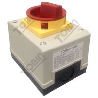 Isolator Enclosed IP65 80A 3 Pole | Padlockable Safety | Dust & Water Protection | by Tobin