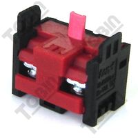 Contact Block 1 N/C | Single Normally Closed Contact | Red Color | by Tobin
