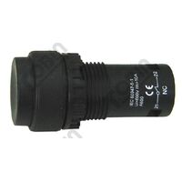 Pushbutton Monobloc Raised Black | 1 N/O & 1 N/C Contacts | Durable Design | by Tobin