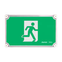 WhaleIP65 Weatherproof LED Emergency Exit Sign