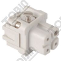 Socket Inserts 3P+E 10A Female Socket Outlet | Industrial Use | Durable Design | by Tobin