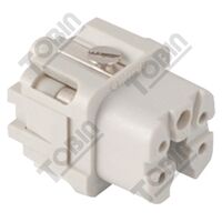 Socket Inserts 4P+E 10A Female Socket Outlet | Industrial Use | Reliable Electrical Connection | by Tobin