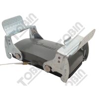 Housing 16P Alum Protection Cover | Durable Aluminium | 2 Lever Locking | Robust Protection for 16-Pole Connectors | by Tobin