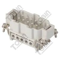 Socket Inserts 10P+E 16A Male Plug Outlet Insert | 10 Poles Configuration | Industrial Use | by Tobin