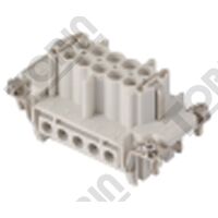 Socket Inserts 10P+E 16A Female Socket Outlet | Industrial Use | Durable Design | by Tobin