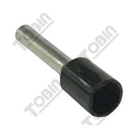 Boot Lace Pin Sgl Black | 1.5mm Cable Size | 10mm Length | @Pack of 500 | by Tobin