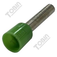 Boot Lace Pin Sgl Green 6mm | 18mm Length | Pack of 100 | by Tobin