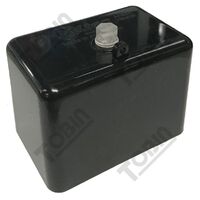 Incoming Main Terminal Neutral Black | 100A Rated | Angled Design | Supports 2x35mm² Cables | by Tobin