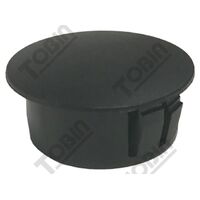 Enclosure Accessory Blanking Plug Screw PG22 | 22mm Push-In Hole Plug | Black Nylon Construction | by Tobin