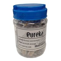 Connector Cable Double Screw 32A | 2x6mm Compatibility | Pack of 50 | by Tobin