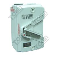 Isolator Enclosed IP66 3 Pole Mini Type 20A | Weatherproof Design | Compact Size | by Tobin
