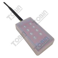 8 Channel Hand Held Transmitter | 151MHz Frequency | Includes Antenna | Portable Design | by Tobin