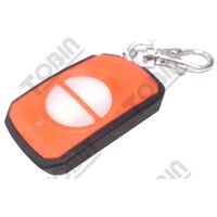 2-Channel Keyring Penta Transmitter | Compact Design | Five Selectable Frequencies | by Tobin