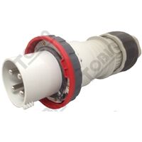 Straight Plug 125A 415VAC 3P+E | IP67 Rated | IEC Standard Compliance | Heavy-Duty Design | by Tobin
