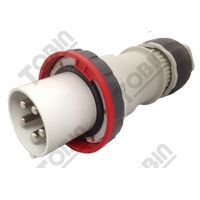 Straight Plug 125A 415VAC | IP67 Rated | 3P+N+E Configuration | by Tobin