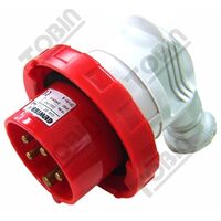 90 Deg Plug 16A 415VAC 3P+N+E | IP67 Rated | IEC 309 Compliant | by Tobin