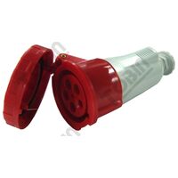 Extension Sockets 16A 415V 3P+N+E | IP67 Rated | Industrial Connector | by Tobin