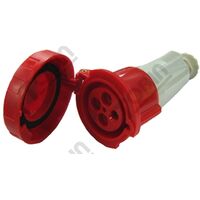 Extension Sockets 32A 415V 3P+E | IP67 Rated | Durable Industrial Connector | by Tobin